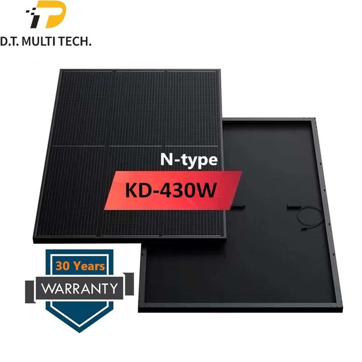 Black Frame Solar Panels
