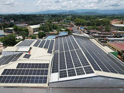 Gosodiad Solar Rooftop 250kW llwyddiannus yn Ynysoedd y Philipinau